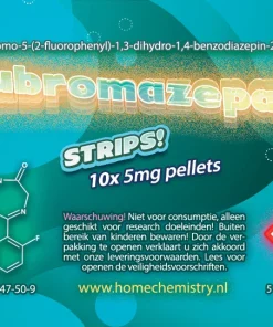 Flubromazepam Pelletstrips (10x5mg)
