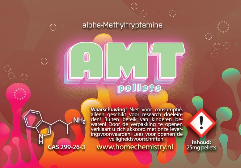 AMT Pellets (α-Methyltryptamine, 4x25mg)